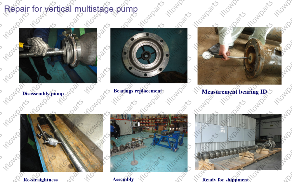 itt VIT立式多级泵维修1